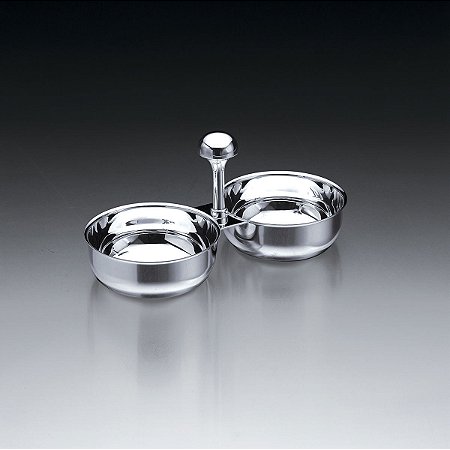 PETISQUEIRA DUPLA ELEGANCE INOX 10,5 CM INOX