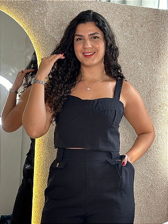 Conjunto Jasmin Preto