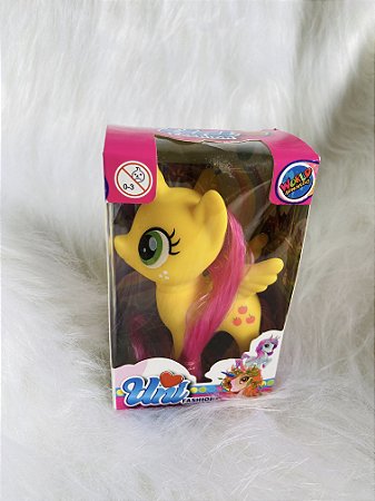 UNICÓRNIO ENCANTADO COLECIONÁVEIS-AMARELO