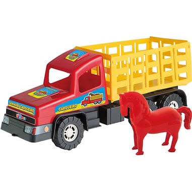 CAMINHÃO TRUCK CARGUEIRO COM CAVALO*
