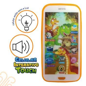 CELULAR INTERATIVO Á PILHA