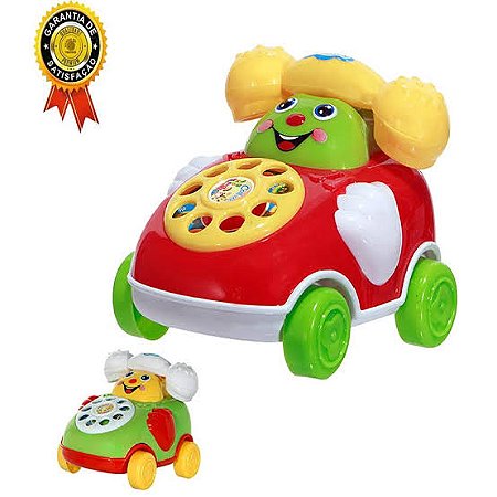 CARRO TELEFONE COM SOM Á CORDA