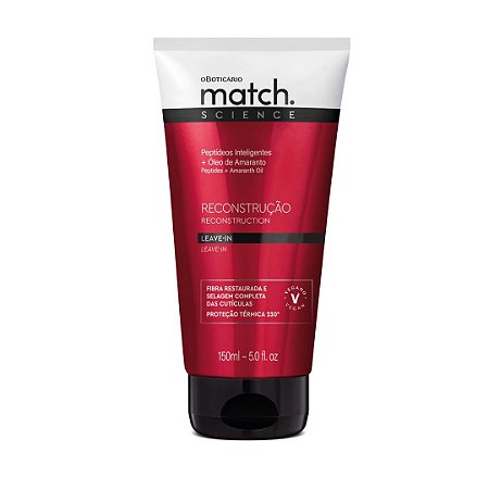 Leave-in Match Science Reconstrução 150ml