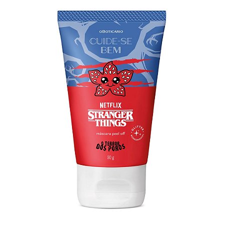 Máscara Facial Peel Off O Terror Dos Poros Cuide-se Bem Stranger Things 50g