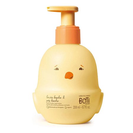 Loção Hidratante Banho e Pós-Banho Boti Baby 200ml