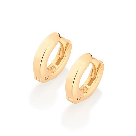 Brinco argola de cartilagem banhado a ouro 18k - tam.único 5270850000