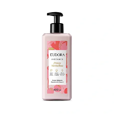 Creme Hidratante Desodorante Corporal Instance Frutas Vermelhas 400Ml