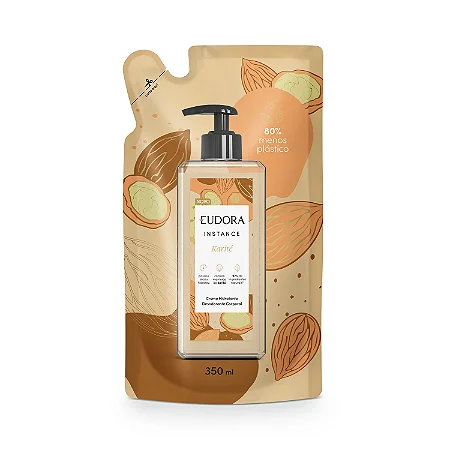 Refil Creme Hidratante Desodorante Corporal Instance Karité 350Ml