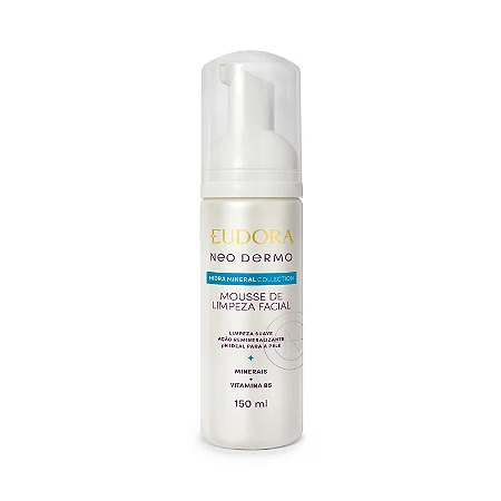 Mousse De Limpeza Facial Neo Dermo Hidra Mineral Collection 150Ml