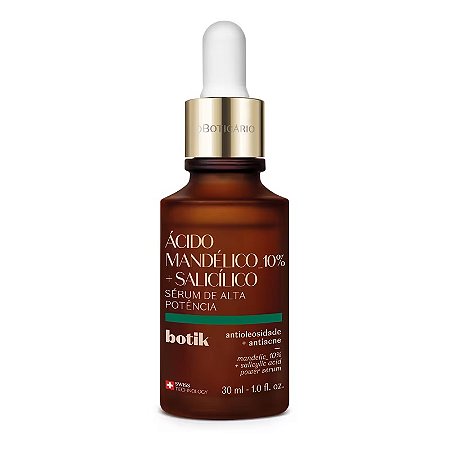 Sérum de Alta Potência Ácido Mandélico 10% + Salicílico Botik 30ml