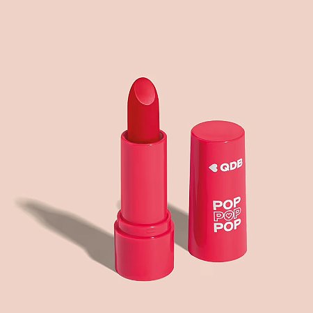 Batom Semi Mate Vermelho Icônico POP 3,6g