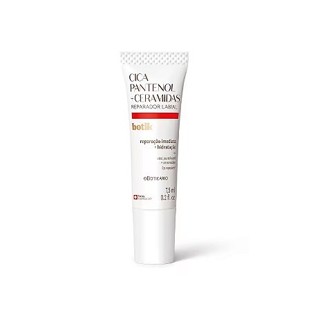 Reparador Labial Botik Cica Pantenol E Ceramidas 7,5ml