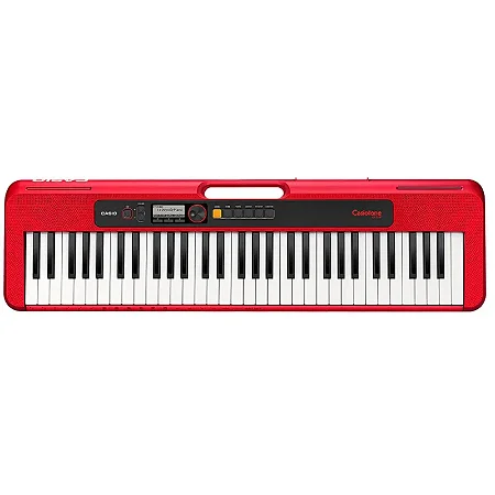 TECLADO CASIO CTS200 VERMELHO