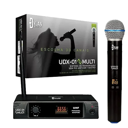 MICROFONE DYLAN S/FIO UDX01