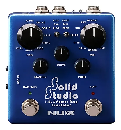 PEDAL DE EFEITO NUX SOLID STUDIO NSS-5