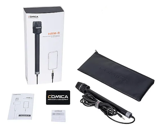 MICROFONE CONDENSADOR COMICA HRM-S
