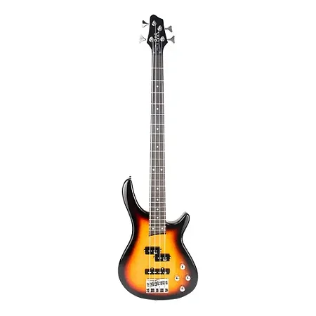 CONTRABAIXO EWA ELÉTRICO ATIVO 4 CORDAS SUNBURST