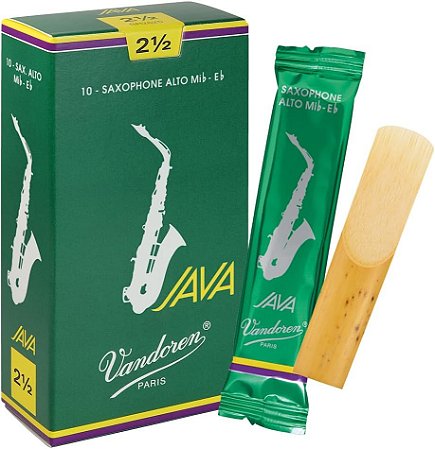 PALHETA VANDOREN JAVA SAX ALTO Nº 2,5 (un)