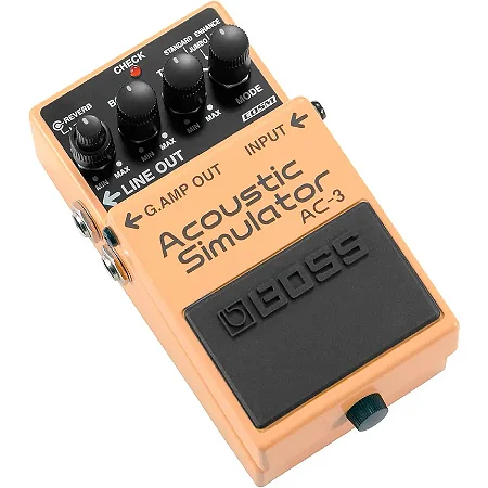 PEDAL PARA VIOLÃO BOSS AC-3 ACOUSTIC SIMULATOR