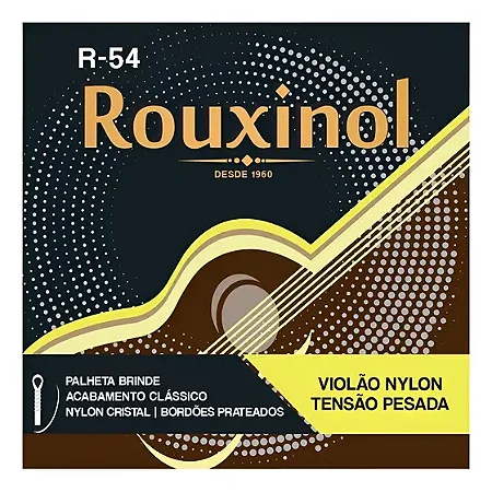 ENC. ROUXINOL VIOLÃO NYLON TENSÃO PESADA R-54