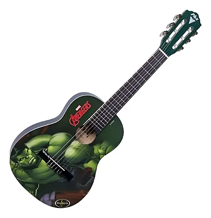 VIOLÃO INFANTIL ACÚSTICO HULK VIM-H1 PHX