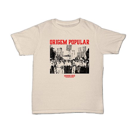 CAMISA ORIGEM POPULAR  - MARFIM