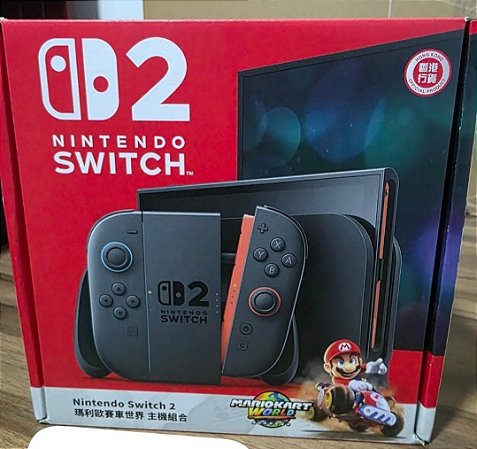 Nintendo Switch 2 com MARIO Kart