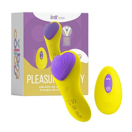 Pleasure Panty Collors Calcinha Vibratória Com Controle Remoto Sem Fio