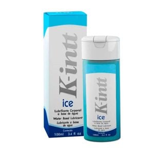 Lubrificane K-Intt Ice Gel Deslizante À Base De Água Com Efeito Gelado 100Ml
