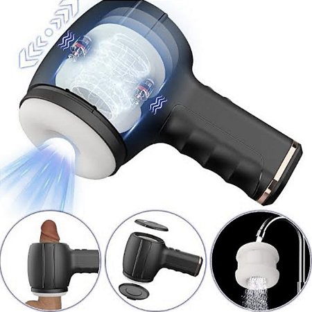 Masturbador Masculino - Hammer Formato de Pistola