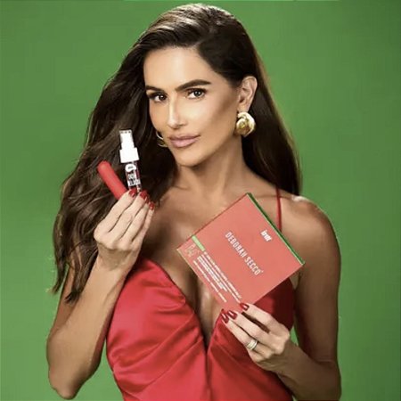 Kit Calda Picante e Vibrador Bullet - Deborah Secco - Intt