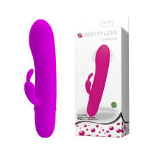 10 níveis de vibração - Caesar  Pretty Love Vibrador Puro Silicone.