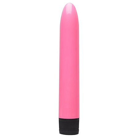 Vibrador Clássico Personal de 18 cm Liso ROSA