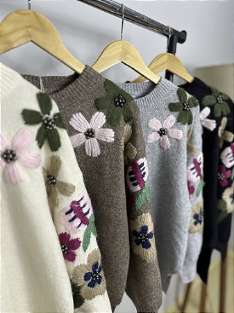 Blusa de tricot Carmélia