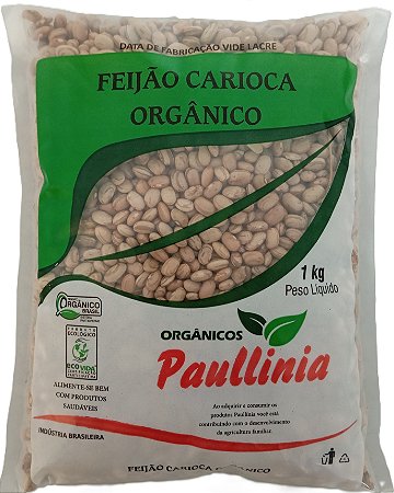 Feijão Carioca Orgânico Paullinia 1kg