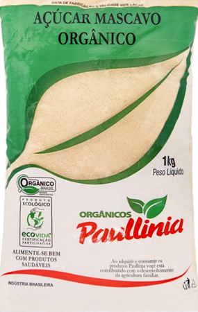 Açúcar Mascavo Orgânico Paullinia 1kg