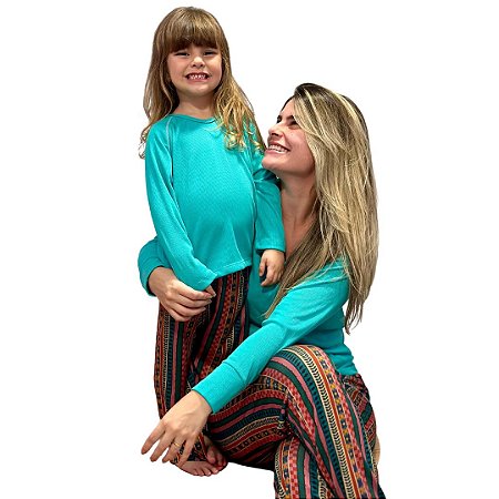 Pijama de Viscose Vivíssima Acácia Verde Adulto