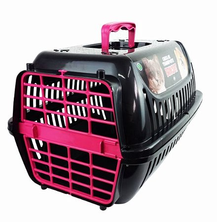 Caixa Para Transporte Gatos Cães Coelhos Pequeno Porte N° 1