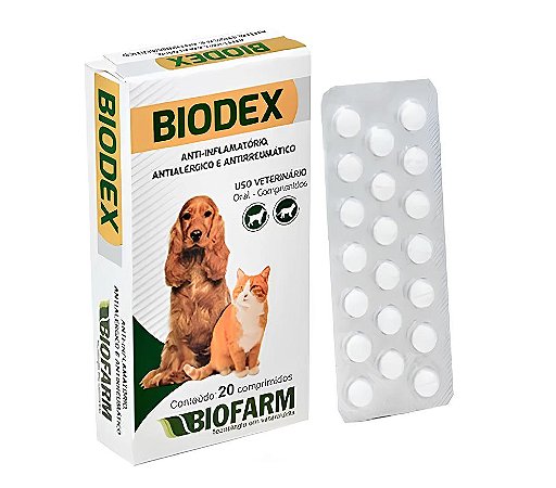 Biodex 20 Comprimidos - Biofarm