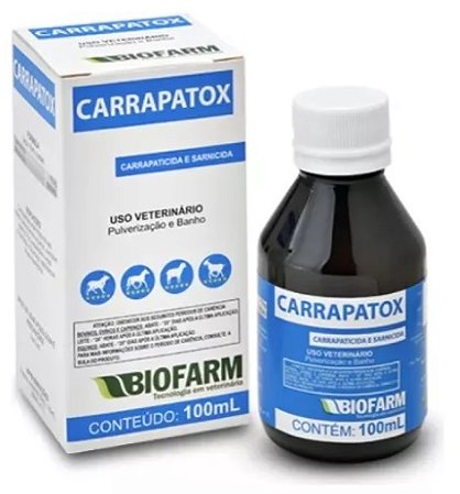 Carrapatox Carrrapaticida e Sarnicida 100ml
