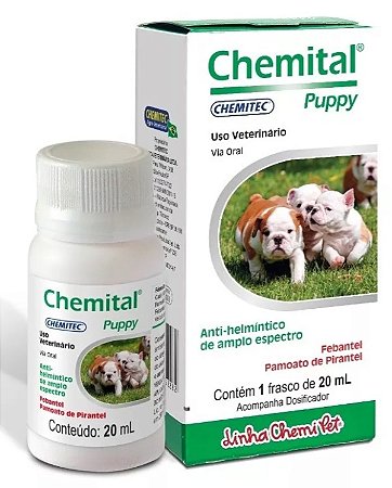 Chemital Puppy para Cães 20ml