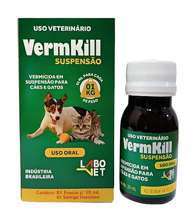 Vermífugo Oral 20ml Labovet