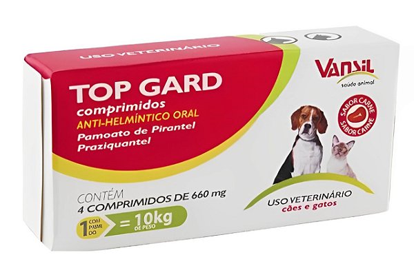 Top Gard 660mg 4 Comprimidos