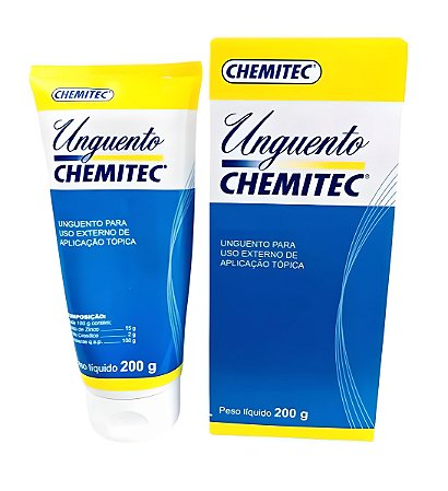 Unguento Chemitec - Pomada Cicatrizante Para Animais