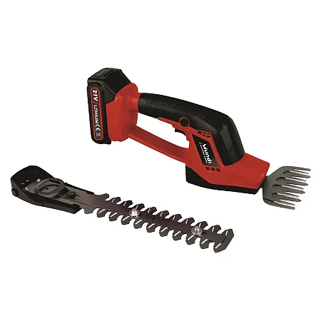 Aparador De Cerca Viva A Bateria Md1815 18v 1.5ah - Mundi Cor Vermelho 127/220v