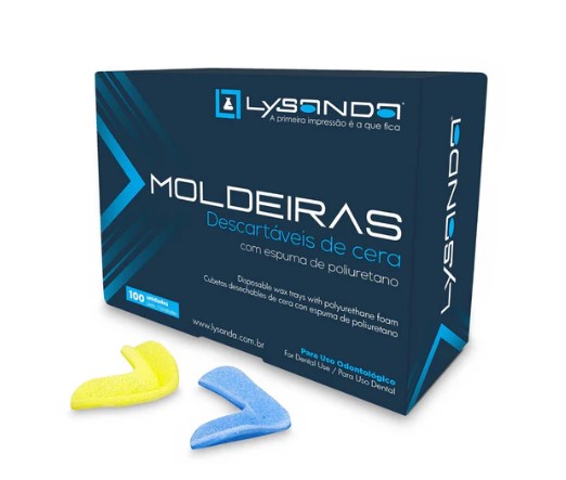 MOLDEIRA DE CERA C/ ESPUMA DESCARTAVEL LYSANDA