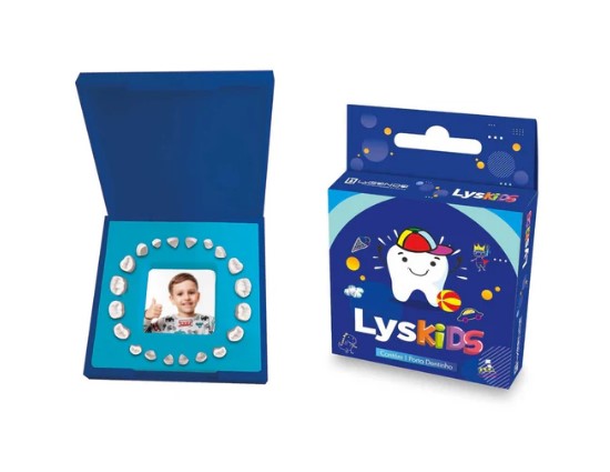 ALBUM PORTA DENTE DE LEITE LYSKIDS MENINO LYSANDA