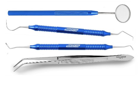 KIT CLINICO 4 PCS AZUL GOLGRAN