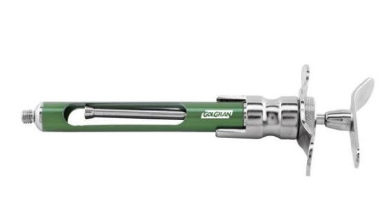 SERINGA DE CARPULE COM REFLUXO VERDE GOLGRAN
