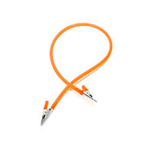 CORRENTE PARA GUARDANAPO DE SILICONE LARANJA CONFORT ODONTO